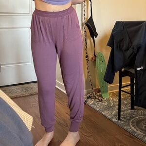 PINK Victoria's Secret Purple Pajama Pants